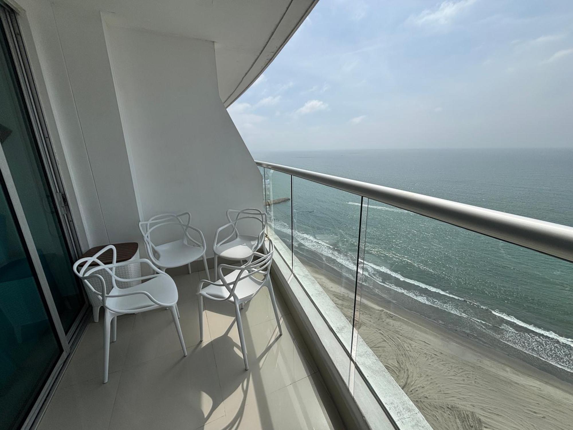 Palmetto Eliptic Lujo En Piso Alto Con Vista Al Mar Y Ciudad Amurallada Cartagena