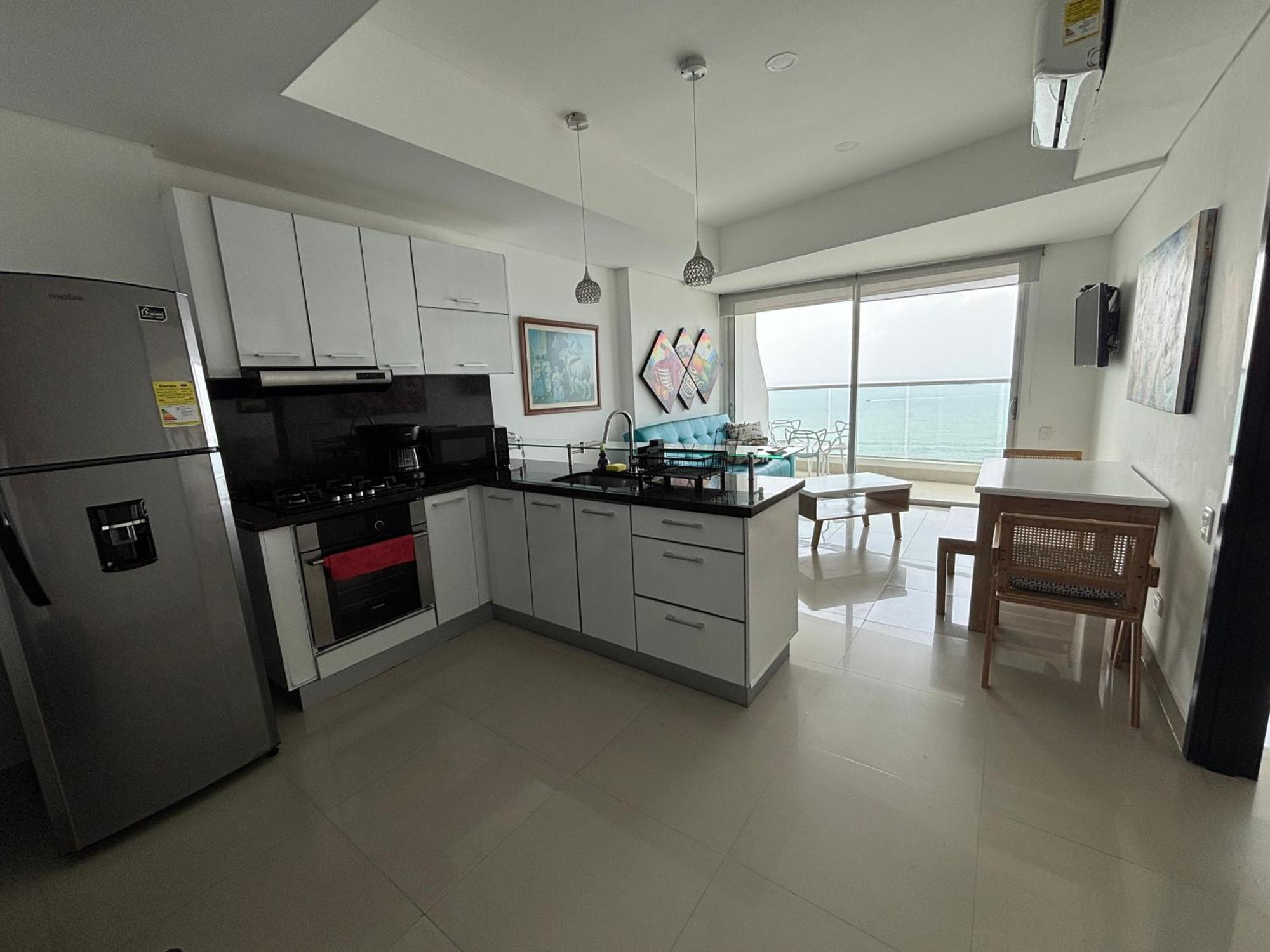 Palmetto Eliptic Lujo En Piso Alto Con Vista Al Mar Y Ciudad Amurallada Apartamento Cartagena