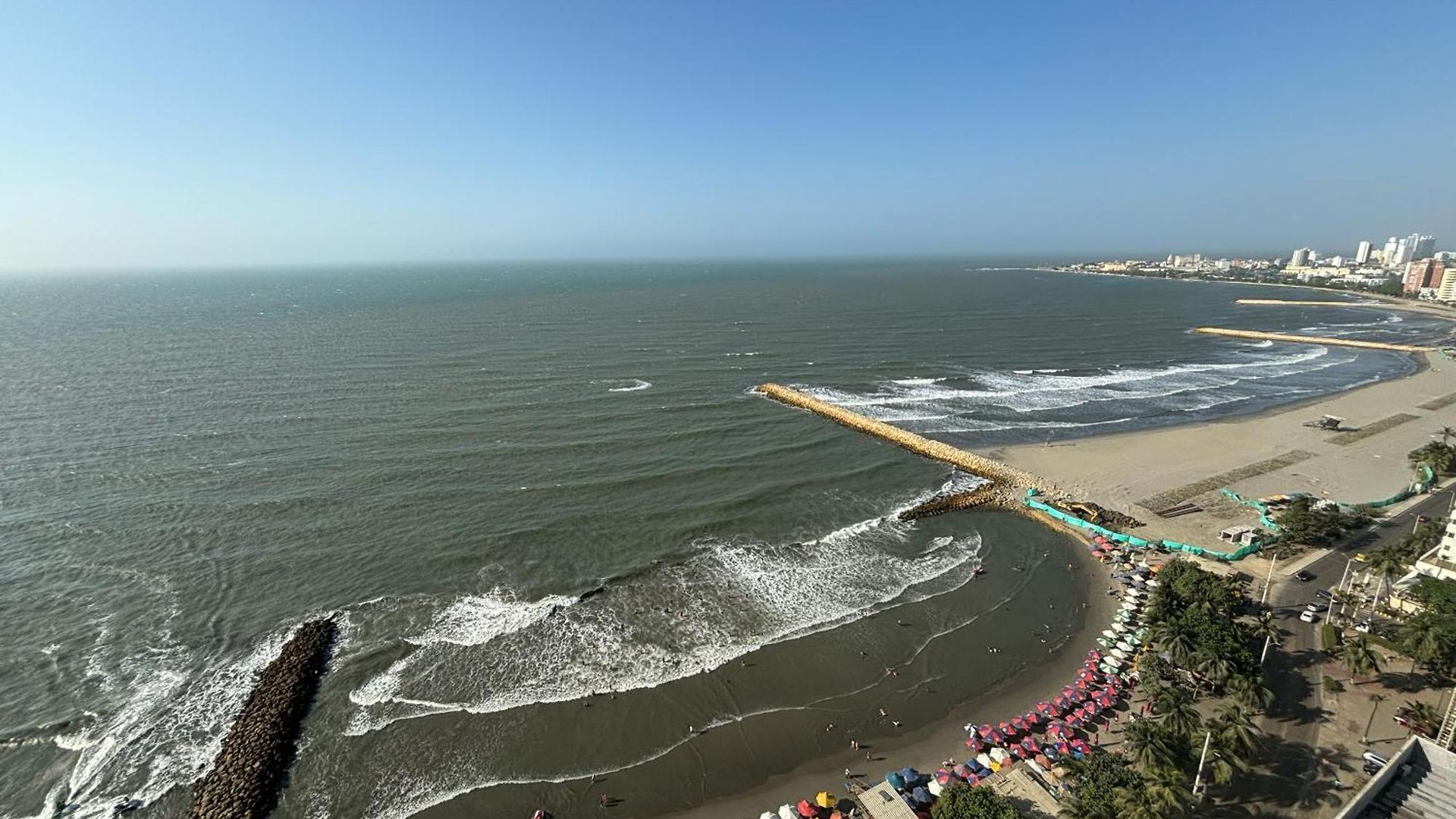 Palmetto Eliptic Lujo En Piso Alto Con Vista Al Mar Y Ciudad Amurallada * Cartagena