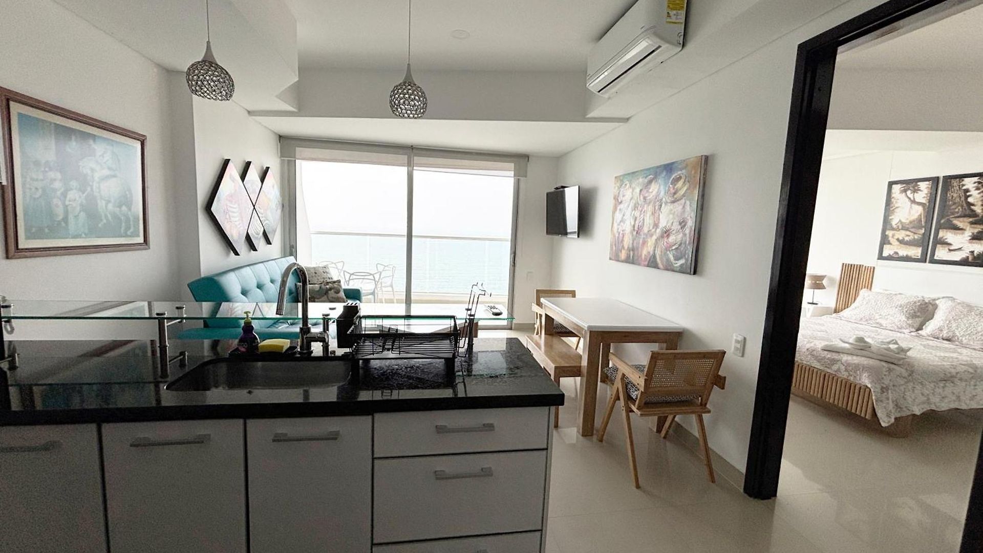 Apartamento Palmetto Eliptic Lujo En Piso Alto Con Vista Al Mar Y Ciudad Amurallada Cartagena